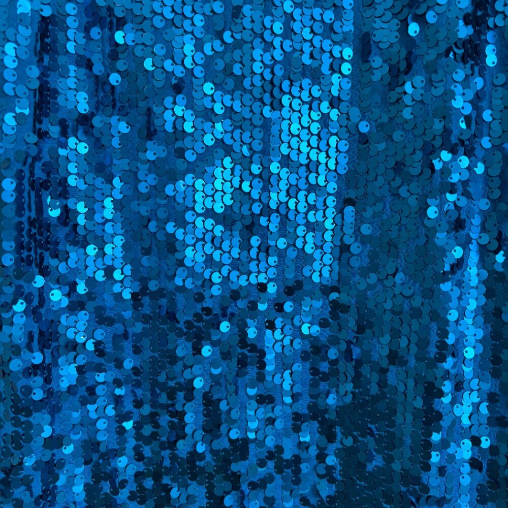 Girls Blue Sequin Party Dress by ME.N U Size Med. EXCELLENT CONDITION - Picture 5 of 7